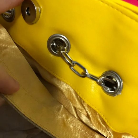 NWT Y2K Gold Sequins Tote Bag - Picture 6 of 10